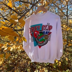 1992 Stampeders vs Bombers Grey Cup Sweatshirt - Size XL